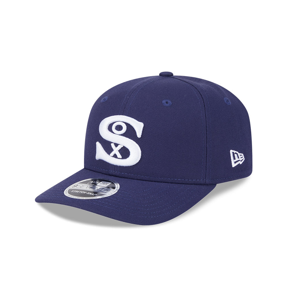 Chicago White Sox 1930 Logo New Era 9SEVENTY Navy Stretch-Snap Adjustable Hat product image 3, provided for visual reference