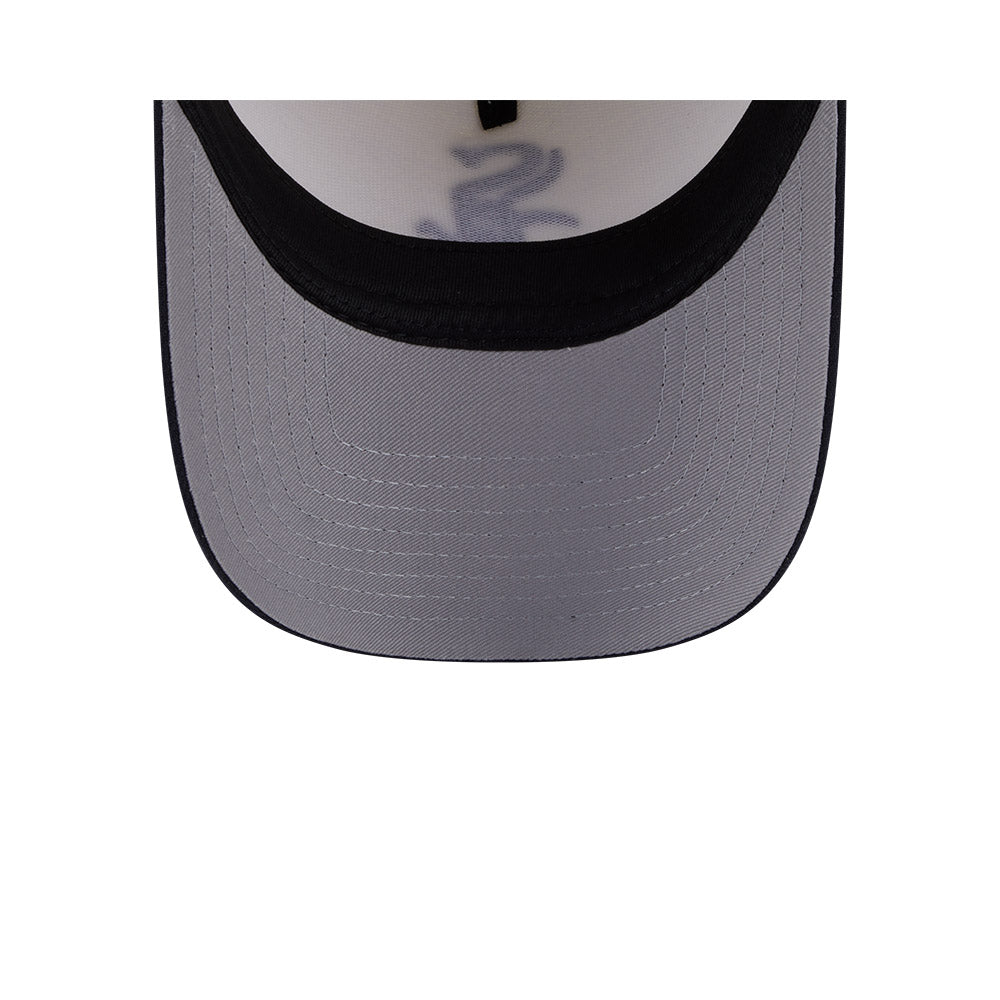 Chicago White Sox Chrome/Navy New Era 9FORTY A-Frame Adjustable Hat product image 7, provided for visual reference and
