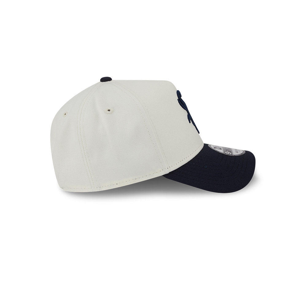 Chicago White Sox Chrome/Navy New Era 9FORTY A-Frame Adjustable Hat product image 5, provided for visual reference and