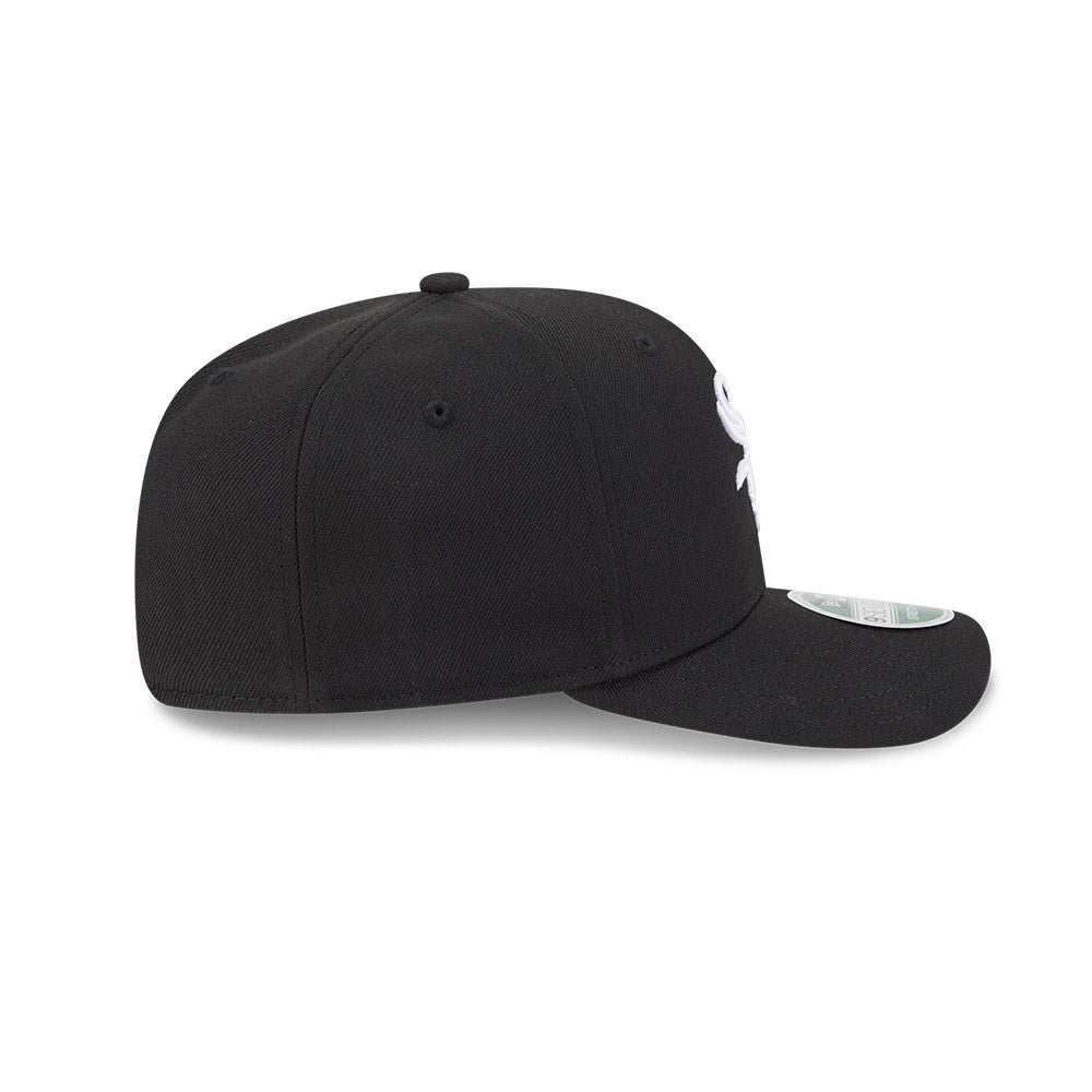 Chicago White Sox New Era 9SEVENTY Black Stretch-Snap Adjustable Hat product image 3, provided for visual reference and