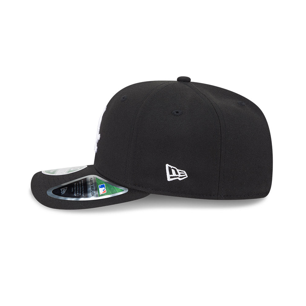 Chicago White Sox New Era 9SEVENTY Black Stretch-Snap Adjustable Hat product image 6, provided for visual reference and