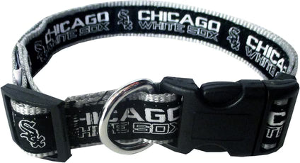Chicago White Sox Pet Dog Collar product image 1, provided for visual reference and product detail review