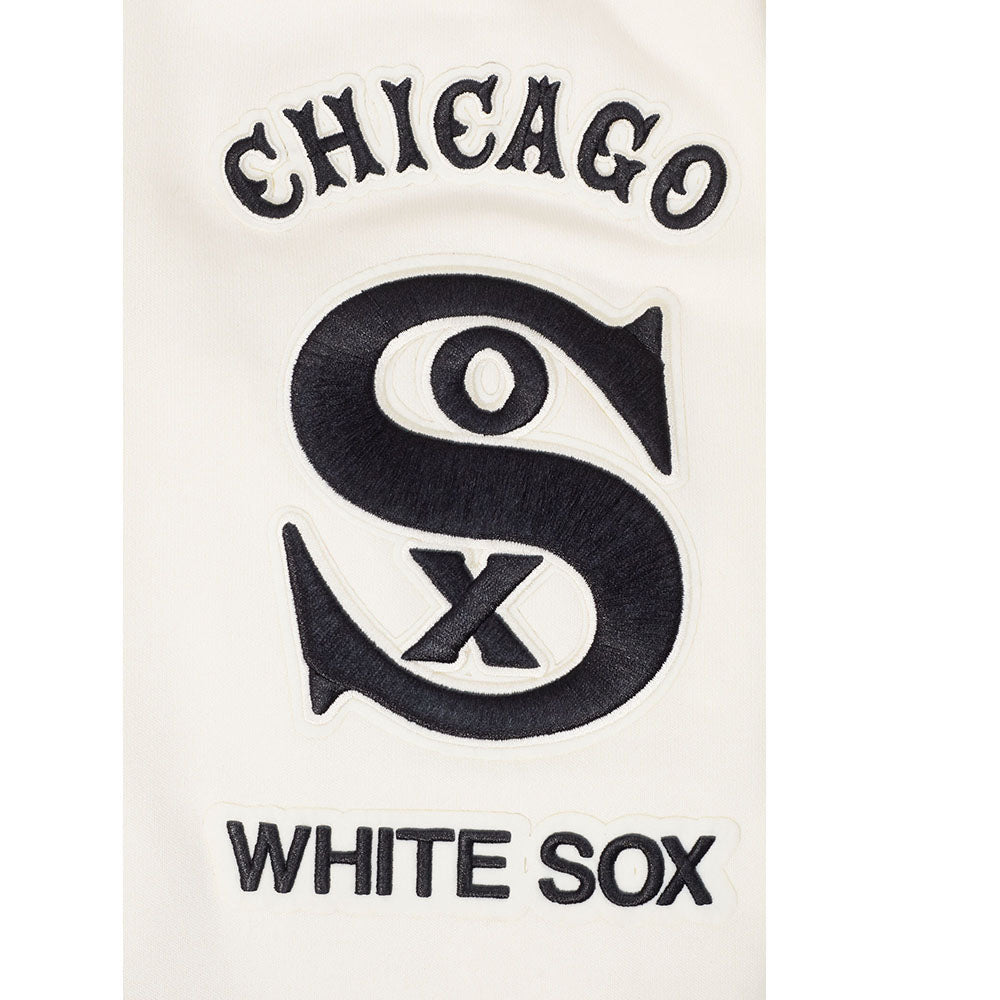 Chicago White Sox Pro Standard Retro Classic Eggshell Hoodie product image 7, provided for visual reference and product