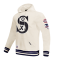 Chicago White Sox Pro Standard Retro Classic Eggshell Hoodie product image 1, provided for visual reference and product