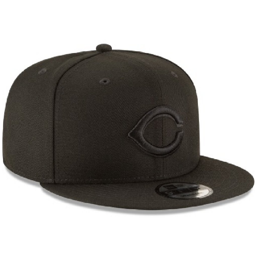 Cincinnati Reds MLB Basic 9Fifty Snapback-Black/Black product image 2, provided for visual reference and product detail