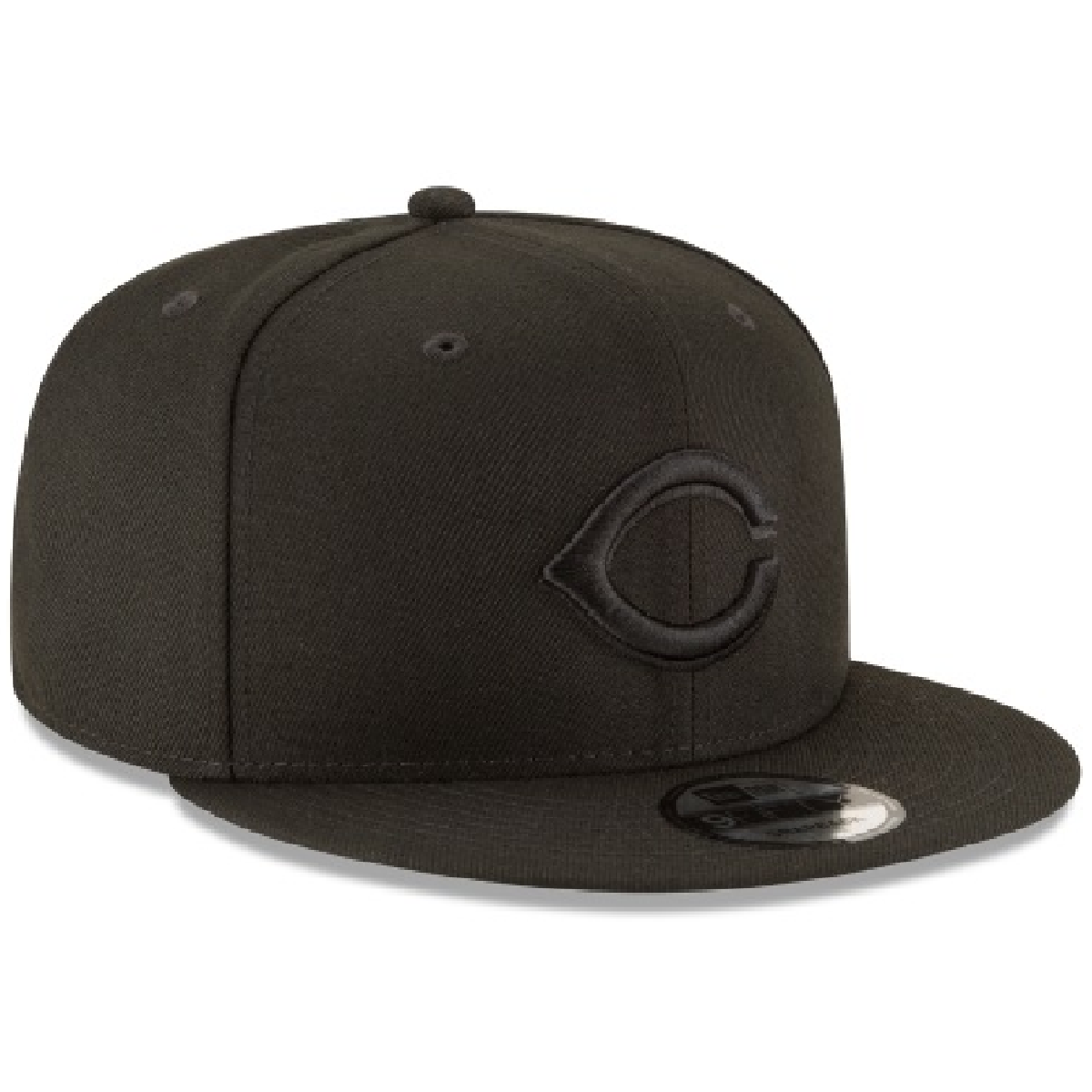 Cincinnati Reds MLB Basic 9Fifty Snapback-Black/Black product image 2, provided for visual reference and product detail