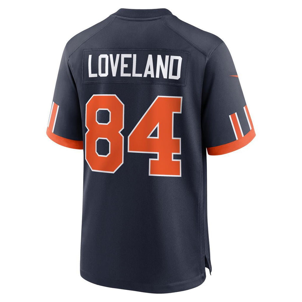 Colston Loveland #84 Chicago Bears Rivalry Nike Game Jersey product image 2, provided for visual reference and product