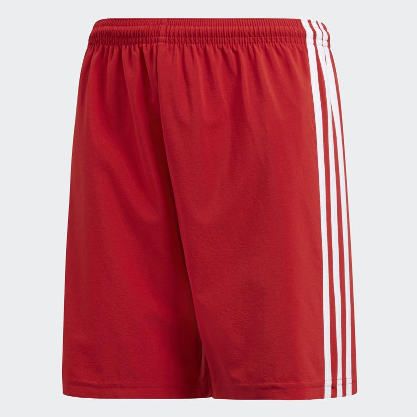 Adidas Youth Condivo 18 Shorts - Red product image 2, provided for visual reference and product detail review