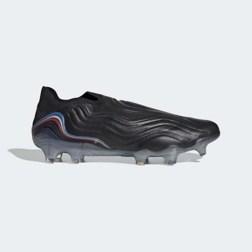 Adidas Copa Sense + Fg-Core Black/Blue/Red product image 1, provided for visual reference and product detail review