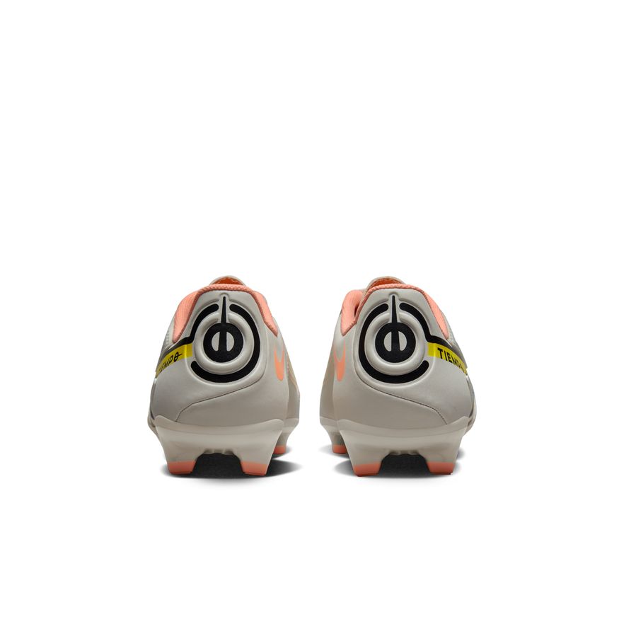 Nike Tiempo Legend 9 Academy MG-PHANTOM/YELLOW STRIKE-SUNSET GLOW product image 4, provided for visual reference and product