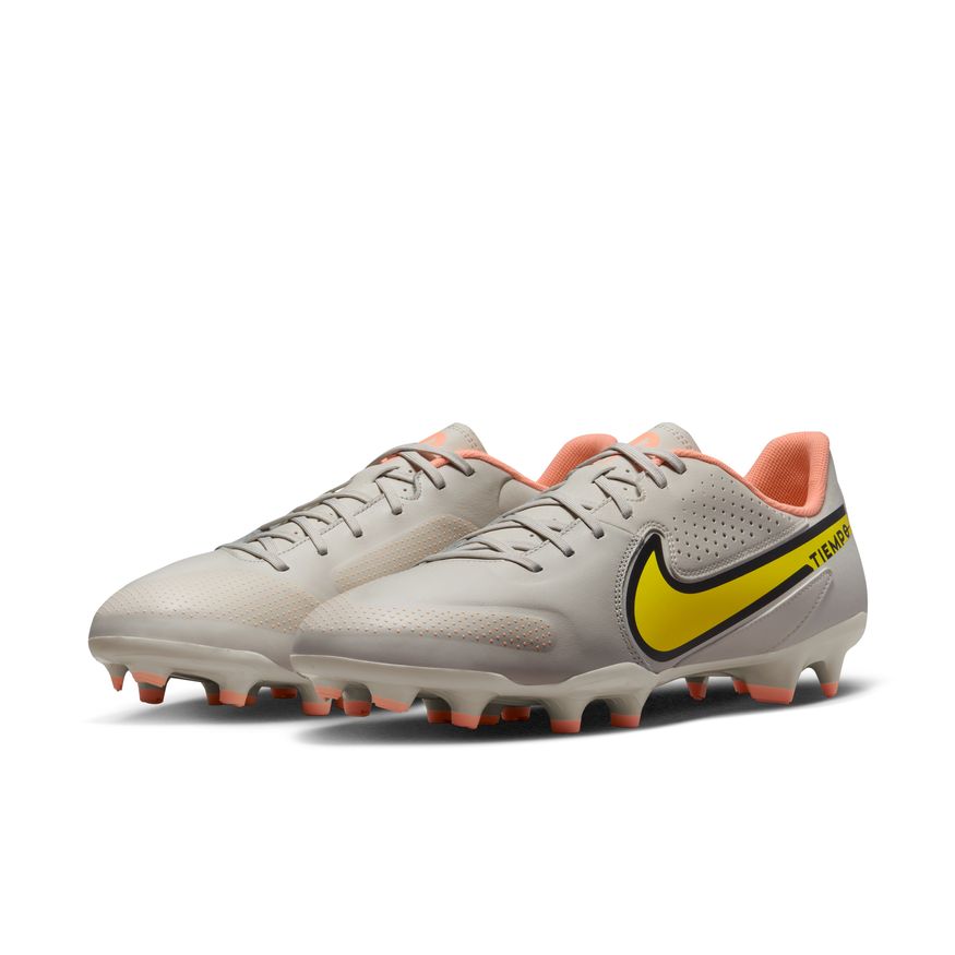 Nike Tiempo Legend 9 Academy MG-PHANTOM/YELLOW STRIKE-SUNSET GLOW product image 3, provided for visual reference and product