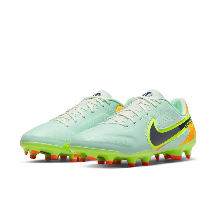 Nike Tiempo Legend 9 Academy MG-MINT FOAM/BLACKENED BLUE-TOTAL ORANGE product image 3, provided for visual reference and