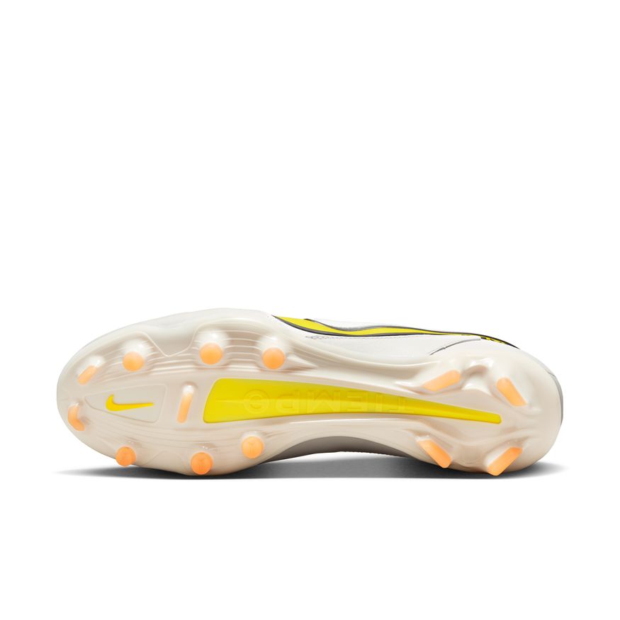 Nike Tiempo Legend 9 Pro FG-Phantom/Yellow Strike-Sunset Glow product image 5, provided for visual reference and product