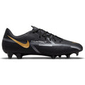 Nike Phantom GT2 Academy MG-BLACK/MTLC DARK GREY/METALLIC GOLD product image 1, provided for visual reference and product