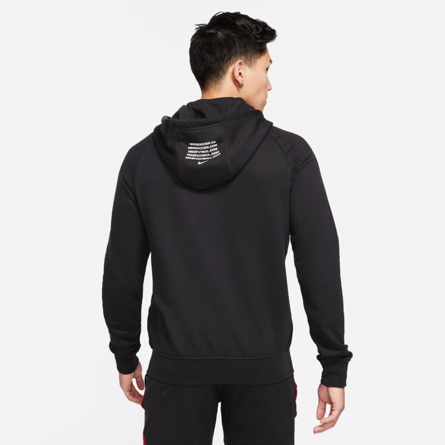 Nike F.C Joga Bonito Men Full-Zip Soccer Hoodie product image 2, provided for visual reference and product detail review