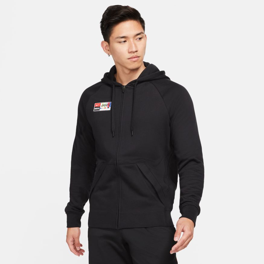 Nike F.C Joga Bonito Men Full-Zip Soccer Hoodie product image 1, provided for visual reference and product detail review