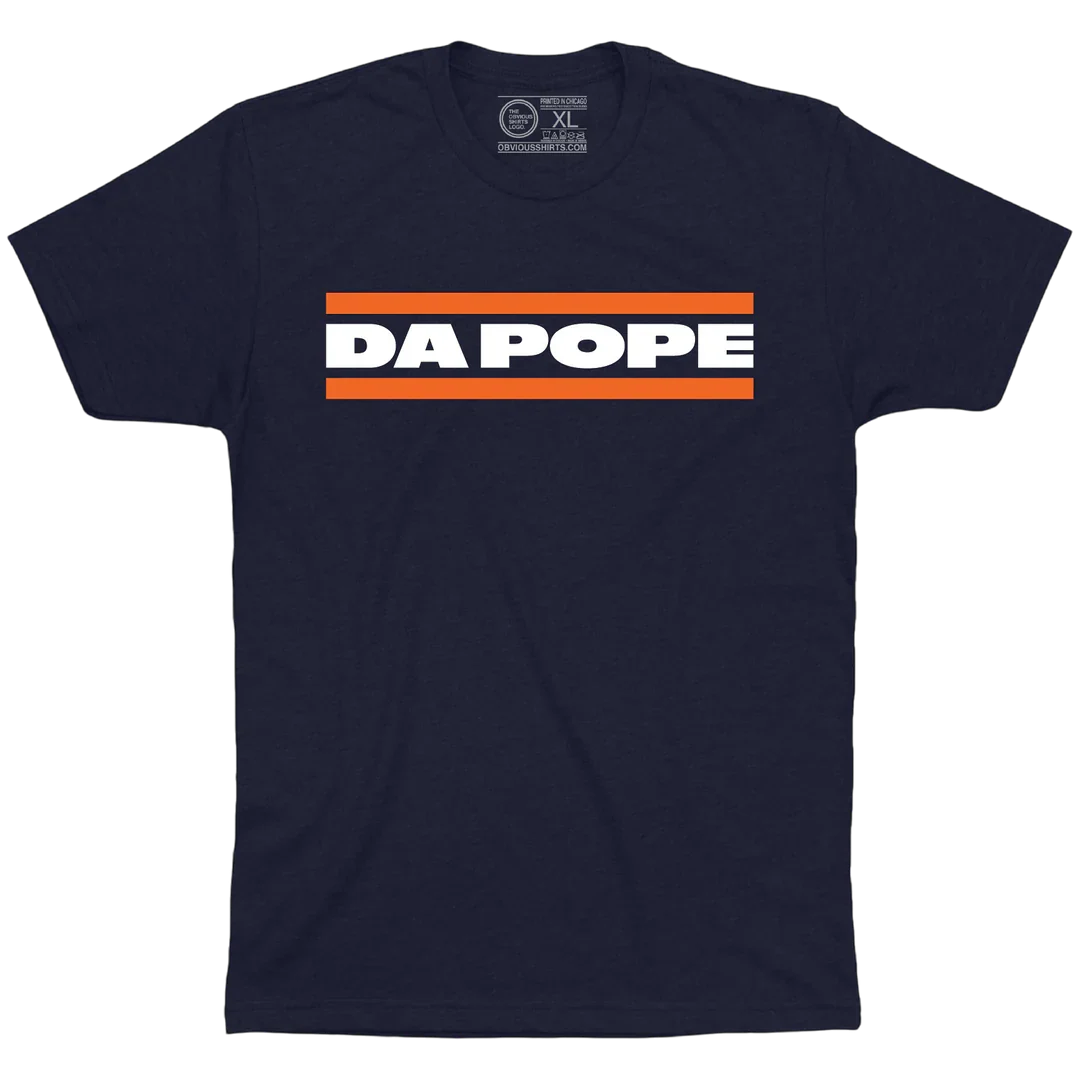 DA POPE T-Shirt by Obvious Shirts product image 1, provided for visual reference and product detail review