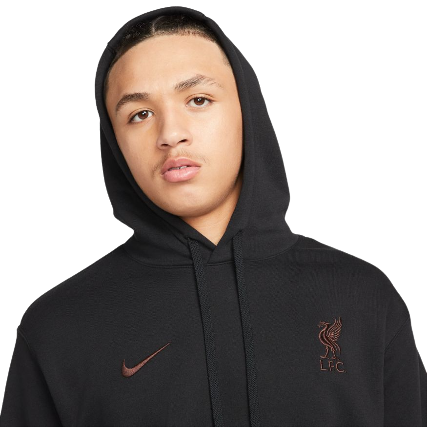 Nike Liverpool FC Men Fleece Pullover Hoodie product image 3, provided for visual reference and product detail review
