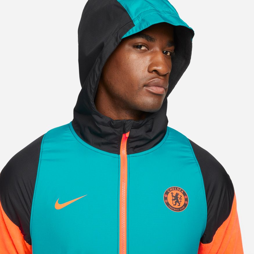 Nike Chelsea FC AWF Men Woven Soccer Jacket product image 3, provided for visual reference and product detail review