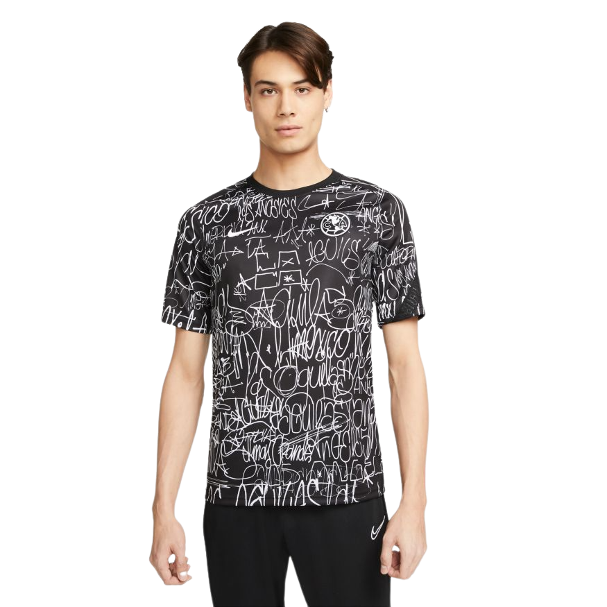 Club América Men Nike Dri-FIT Pre-Match Soccer Top product image 2, provided for visual reference and product detail review