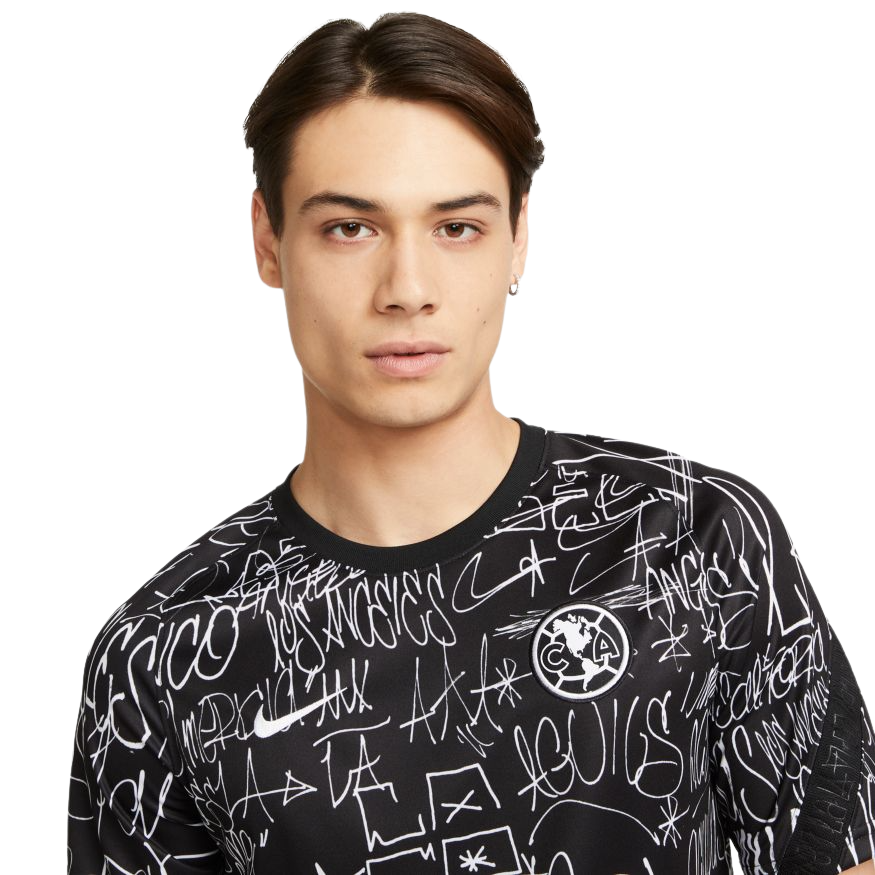 Club América Men Nike Dri-FIT Pre-Match Soccer Top product image 5, provided for visual reference and product detail review