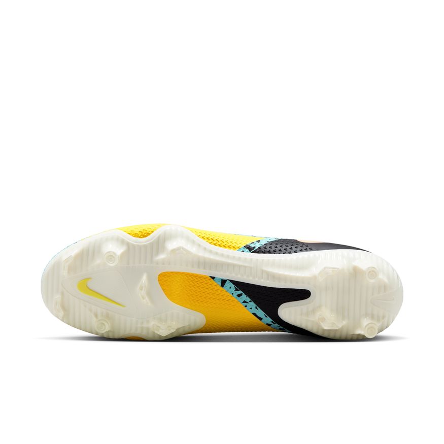 Nike Phantom GT2 Pro Dynamic Fit FG-GLACIER ICE/BLACK-YELLOW STRIKE product image 5, provided for visual reference and