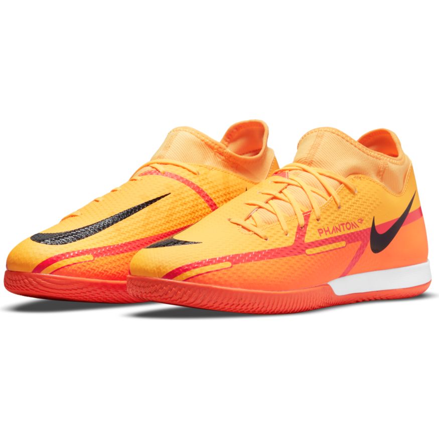 Nike Phantom GT2 Academy Dynamic Fit IC-LASER ORANGE/BLACK/TOTAL ORANGE product image 4, provided for visual reference and