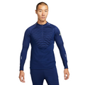 Nike Therma-Fit Strike Winter Warrior Men Soccer Drill Top-Navy product image 1, provided for visual reference and product