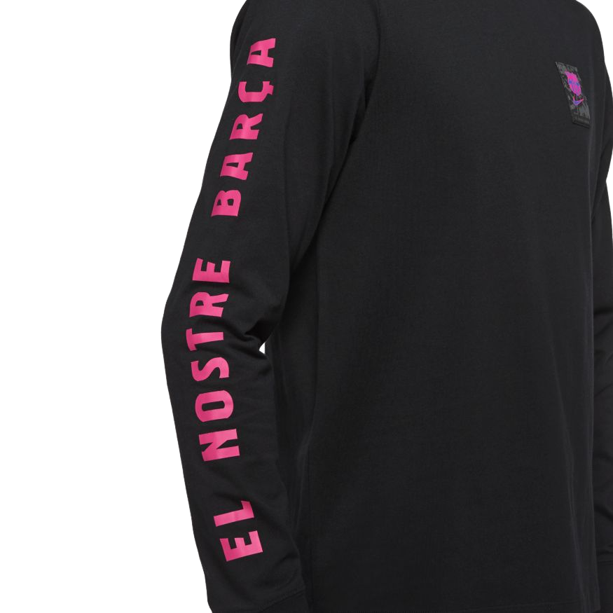 Nike FC Barcelona Men Long-Sleeve T-Shirt product image 5, provided for visual reference and product detail review