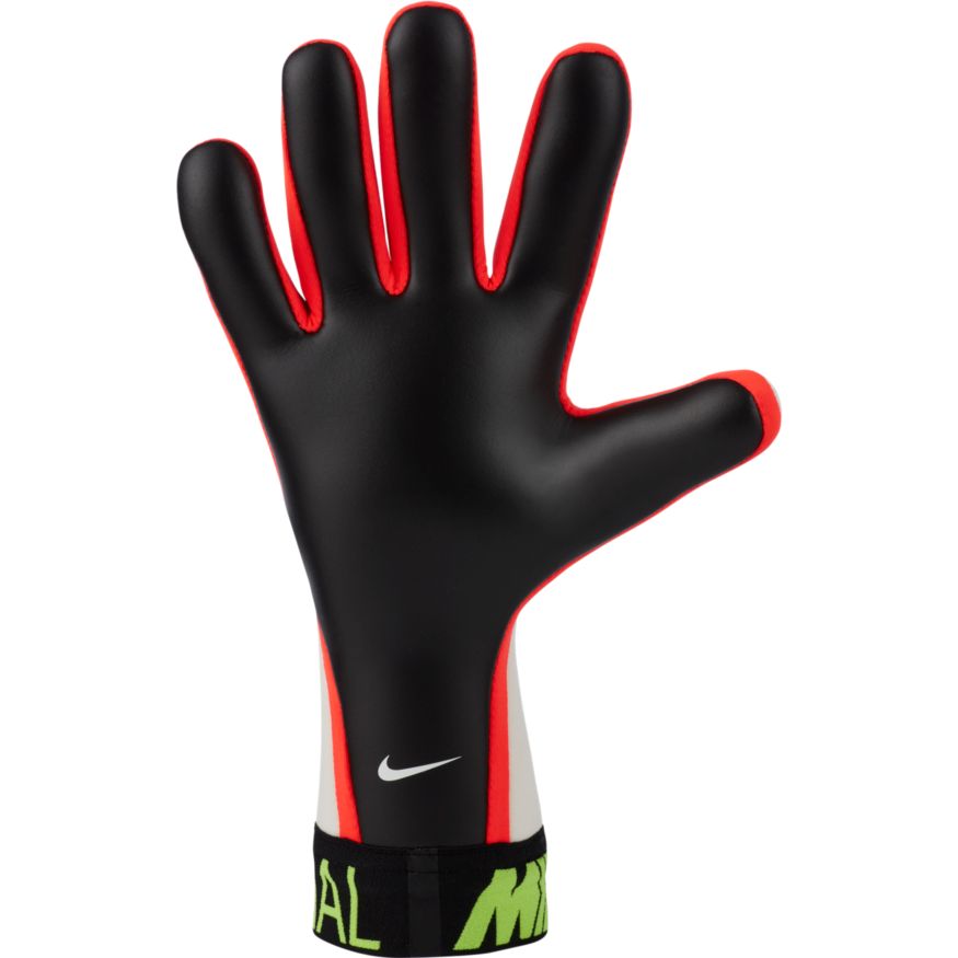 Nike Mercurial Youth Touch Victory Goalkeeper Gloves-WHITE/VOLT/BRIGHT CRIMSON product image 2, provided for visual