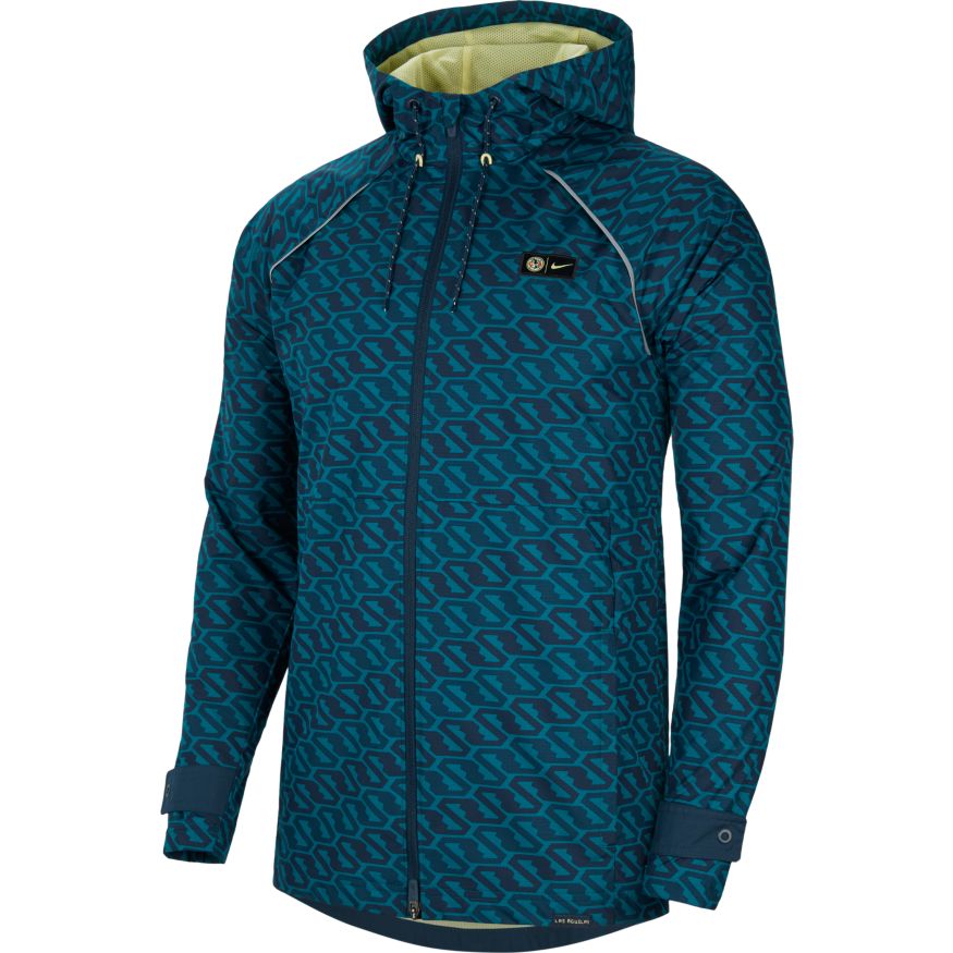 Nike Club América AWF Men Soccer Jacket product image 1, provided for visual reference and product detail review