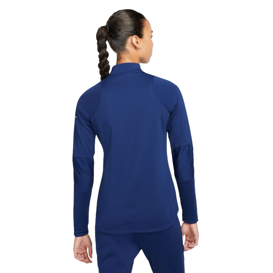 Nike Women Therma-FIT Academy Winter Warrior Soccer Drill Top - Navy product image 2, provided for visual reference and