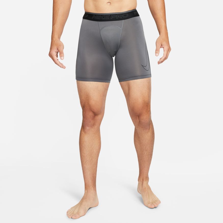 Nike Compression Pro Dri-FIT Men Shorts-GREY product image 2, provided for visual reference and product detail review