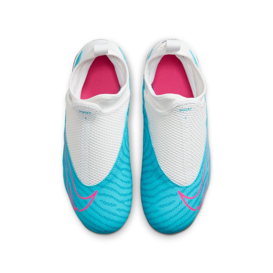 Nike Jr. Phantom GX Academy Dynamic Fit MG-BALTIC BLUE/PINK BLAST-WHITE-LASER BLUE product image 5, provided for visual