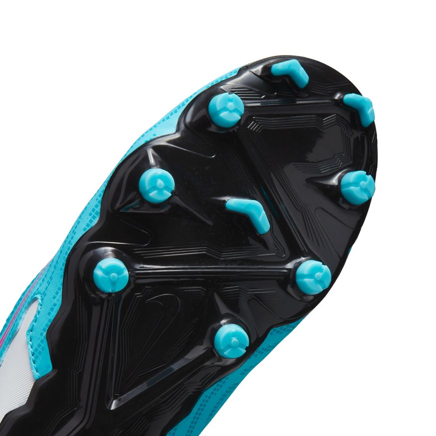 Nike Jr. Phantom GX Academy Dynamic Fit MG-BALTIC BLUE/PINK BLAST-WHITE-LASER BLUE product image 4, provided for visual