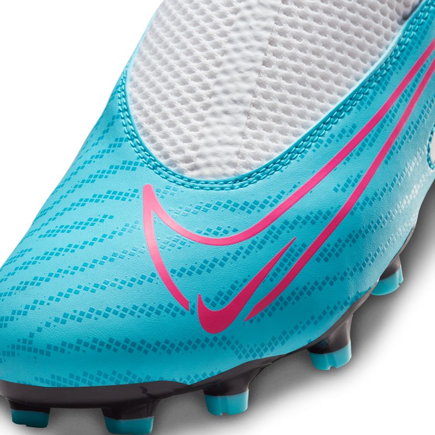 Nike Jr. Phantom GX Academy Dynamic Fit MG-BALTIC BLUE/PINK BLAST-WHITE-LASER BLUE product image 3, provided for visual