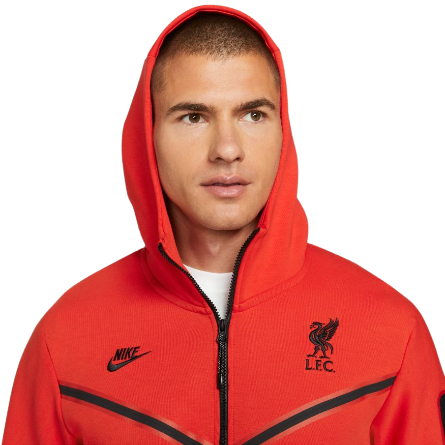 Liverpool FC Tech Fleece Windrunner Men Full-Zip Hoodie product image 3, provided for visual reference and product detail
