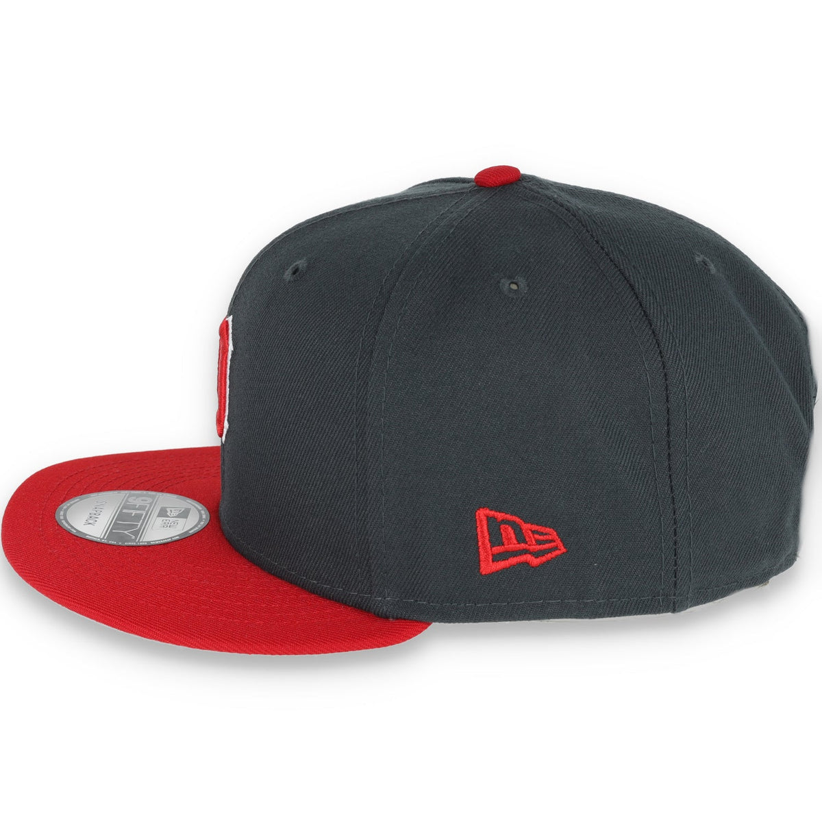 New Era Detroit Tigers 2-Tone Color Pack 9FIFTY Snapback Hat- Grey/Scarlet product image 4, provided for visual reference