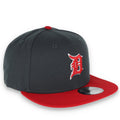 New Era Detroit Tigers 2-Tone Color Pack 9FIFTY Snapback Hat- Grey/Scarlet product image 1, provided for visual reference