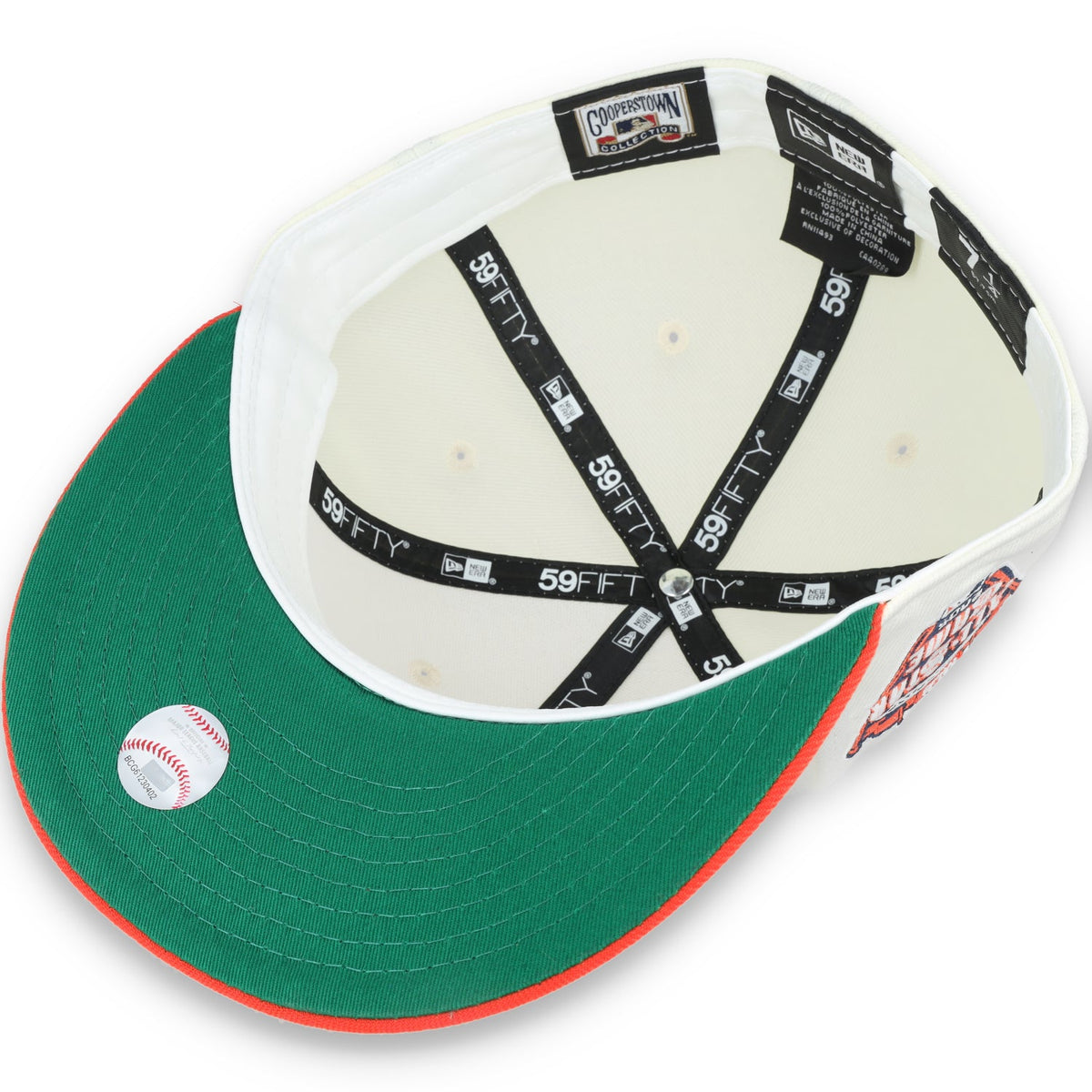 New Era Detroit Tigers 2005 All Star Game Patch 59FIFTY Fitted Hat-Ivory product image 7, provided for visual reference and