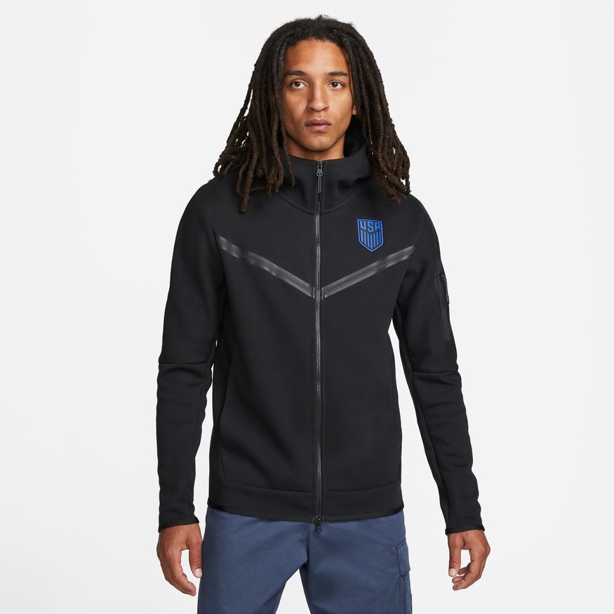 Nike U.S. Men Full-Zip Tech Fleece Hoodie product image 1, provided for visual reference and product detail review