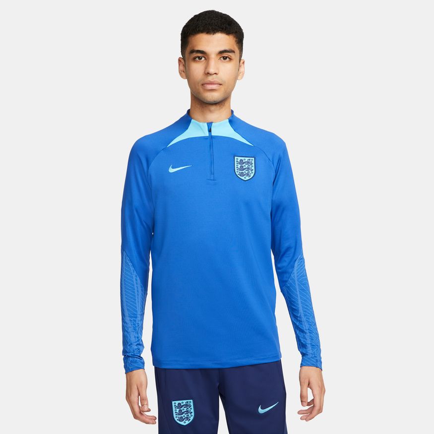 England Strike Men Nike Dri-FIT Knit Soccer Drill Top product image 1, provided for visual reference and product detail