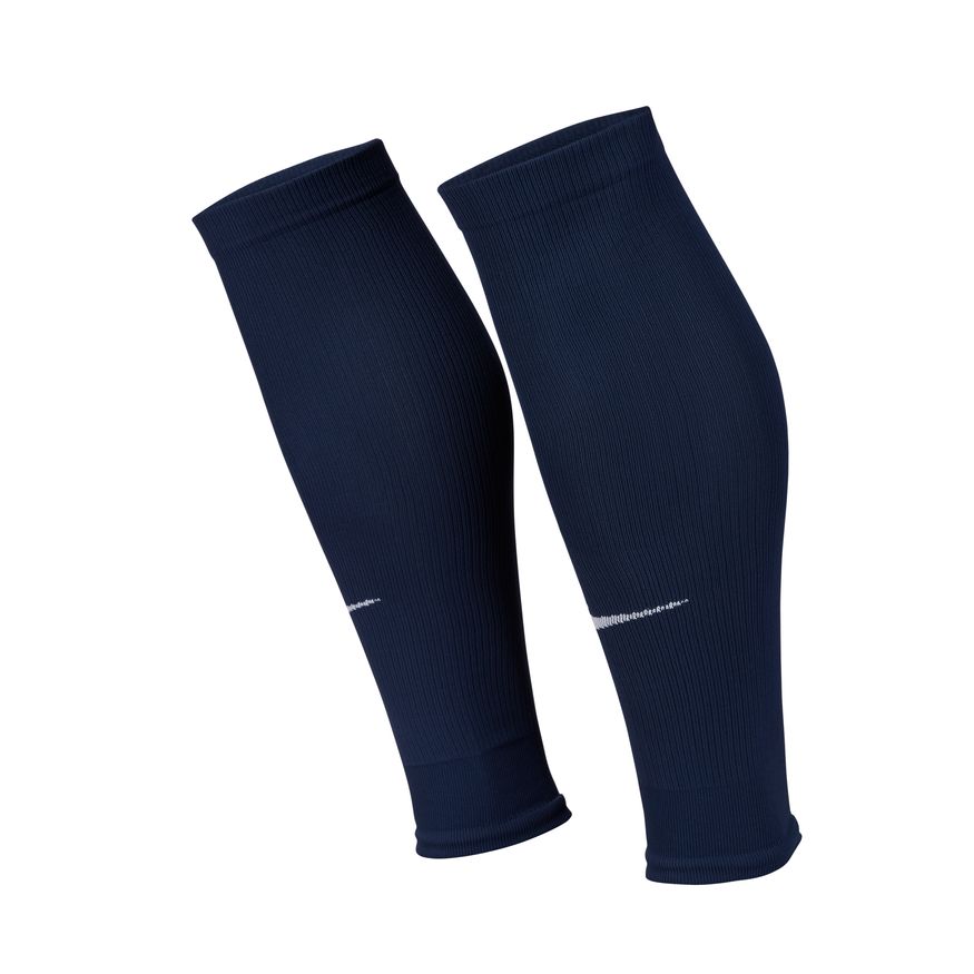 Nike Strike Soccer Sleeves-Navy product image 1, provided for visual reference and product detail review