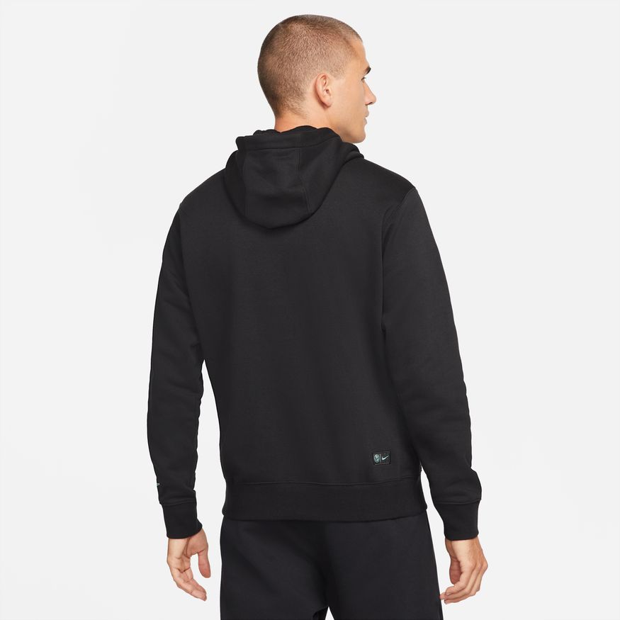 Nike Men Club América Fleece Pullover Hoodie - Black product image 2, provided for visual reference and product detail review