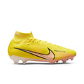 Nike Zoom Mercurial Superfly 9 Elite FG-YELLOW STRIKE/SUNSET GLOW/BARELY GRAPE product image 1, provided for visual