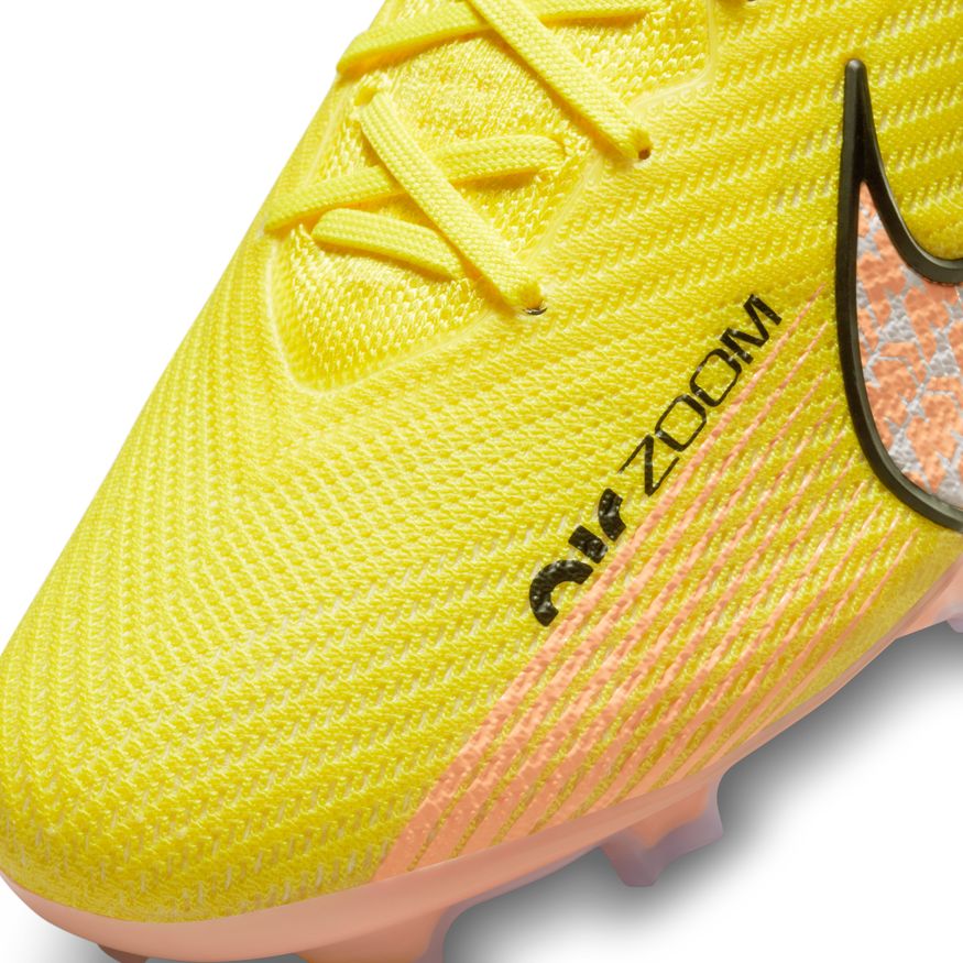 Nike Zoom Mercurial Superfly 9 Elite FG-YELLOW STRIKE/SUNSET GLOW/BARELY GRAPE product image 6, provided for visual