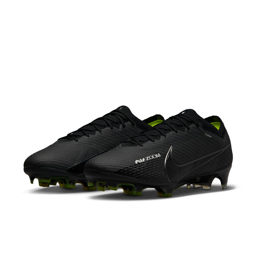 Nike Zoom Mercurial Vapor 15 Elite FG-BLACK/DK SMOKE GREY-SUMMIT WHITE-VOLT product image 3, provided for visual reference