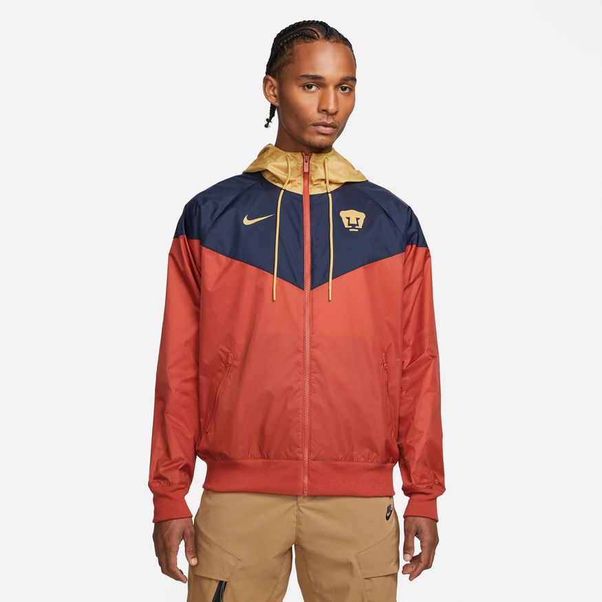 Nike Pumas UNAM Windrunner Men Jacket product image 1, provided for visual reference and product detail review