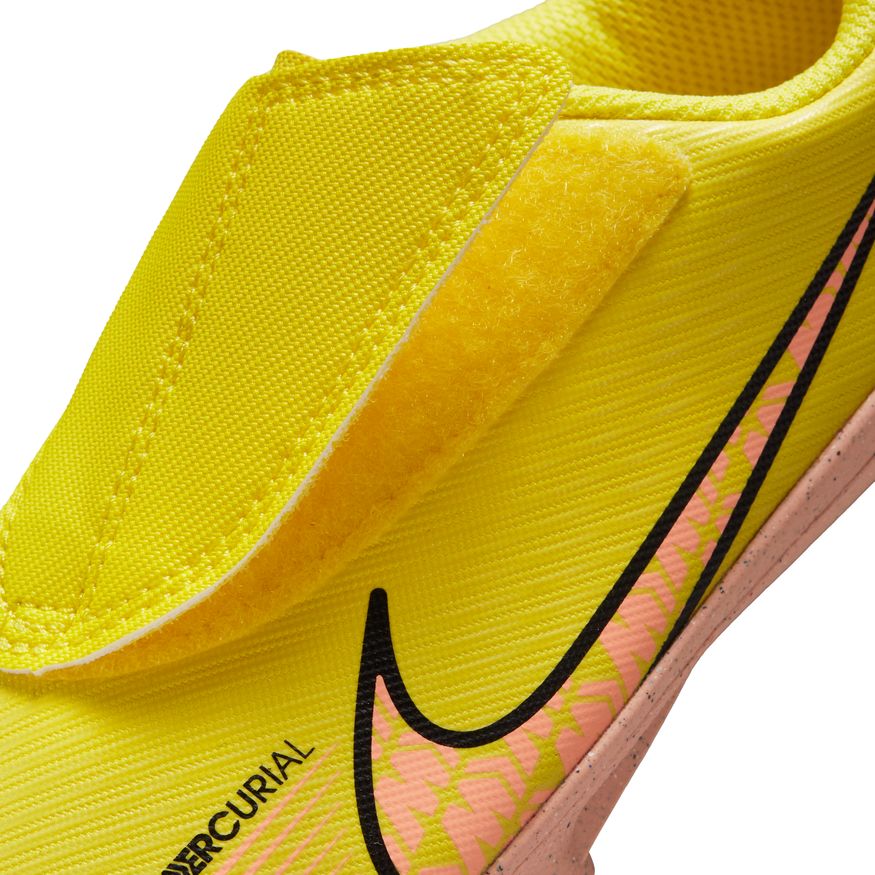 Nike Jr. Mercurial Vapor 15 Club MG-Yellow Strike/Sunset Glow product image 6, provided for visual reference and product
