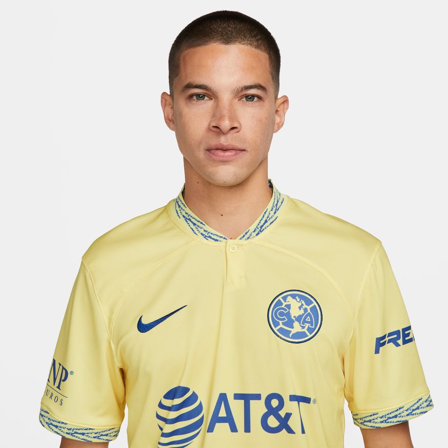 Nike Club América Stadium Home Soccer Jersey 2022/23 product image 4, provided for visual reference and product detail review